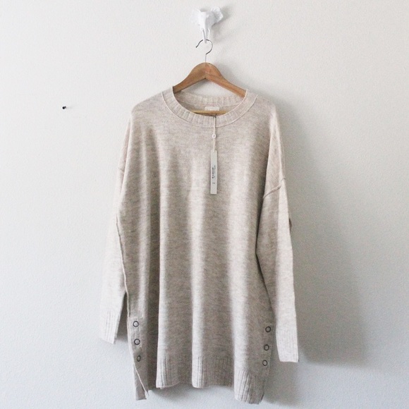 Caslon Sweaters - NWT Caslon Sweater with Button Details Top 1922